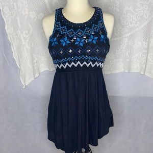 Free People Jeweled Tank Tunic szXS